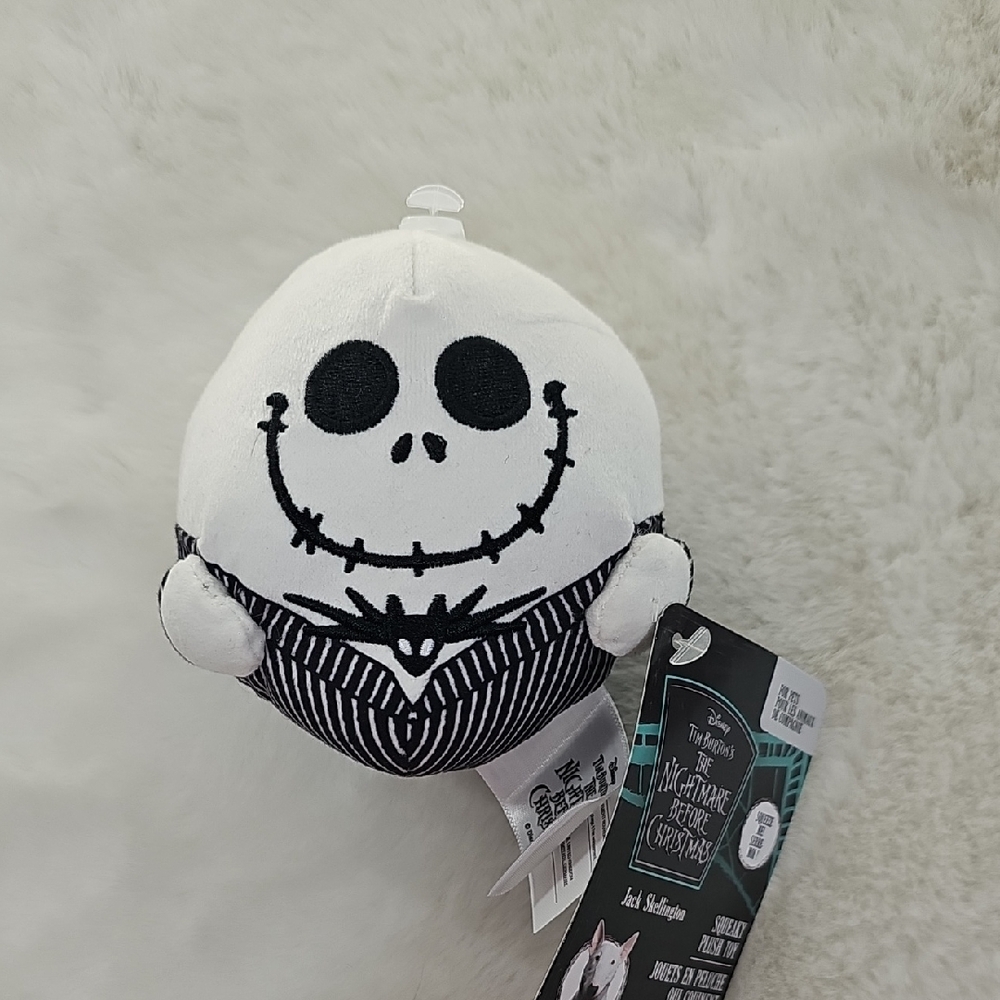 Disney The Nightmare Before Christmas Jack Skellington Plush Dog Toy
